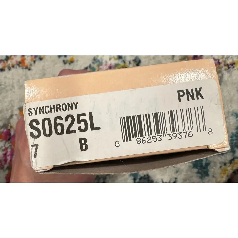 NIB BLOCH Stretch Canvas Ballet Shoes Cross Elastics Split Sole Size 7B
